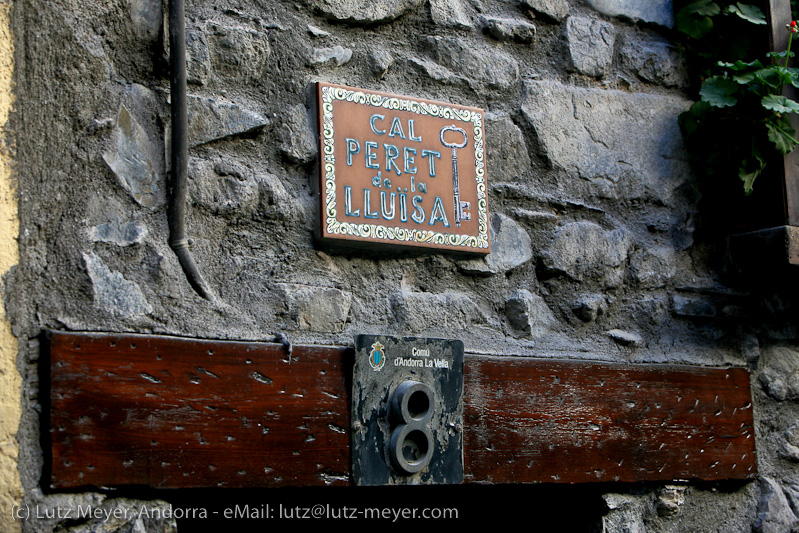 Old houses in Andorra