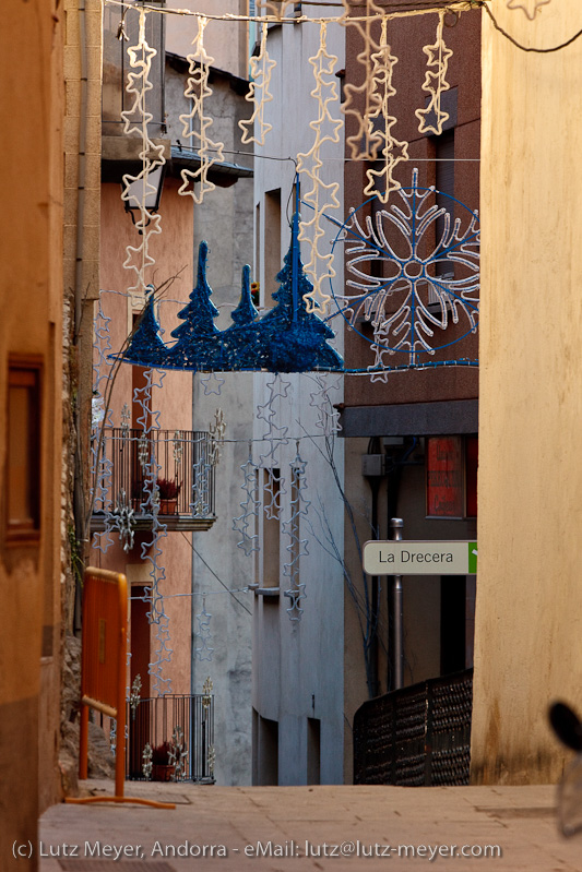 Andorra history: Old houses. Engordany