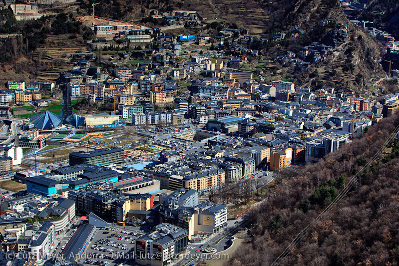 Andorra city views: Escaldes