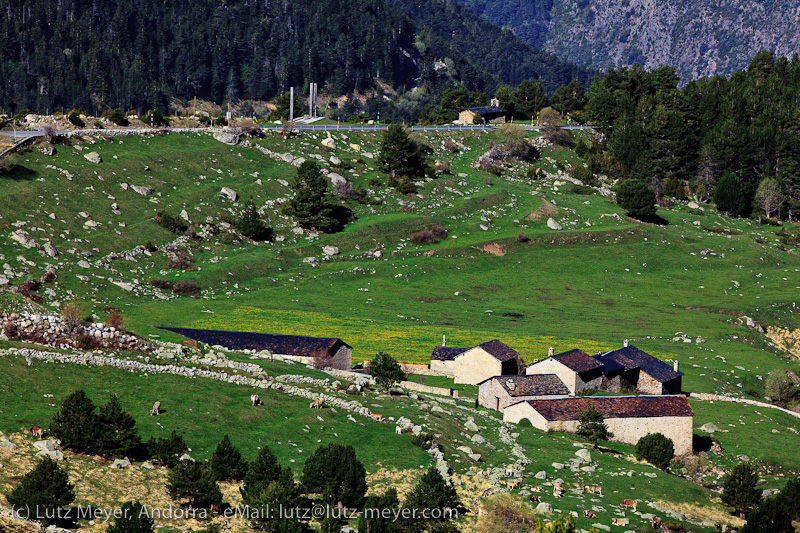 Andorra nature: Els Cortals, Vall d'Orient, Andorra