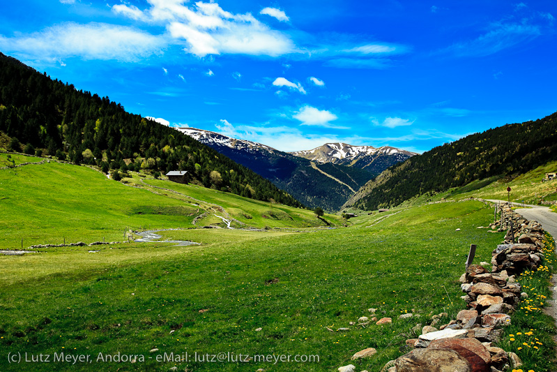 Andorra nature: Vall d'Incles, Canillo, Vall d'Orient, Andorra, Pyrenees