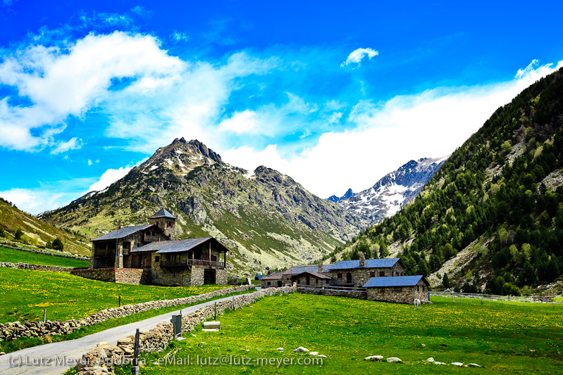 Andorra nature: Vall d'Incles, Canillo, Vall d'Orient, Andorra, Pyrenees