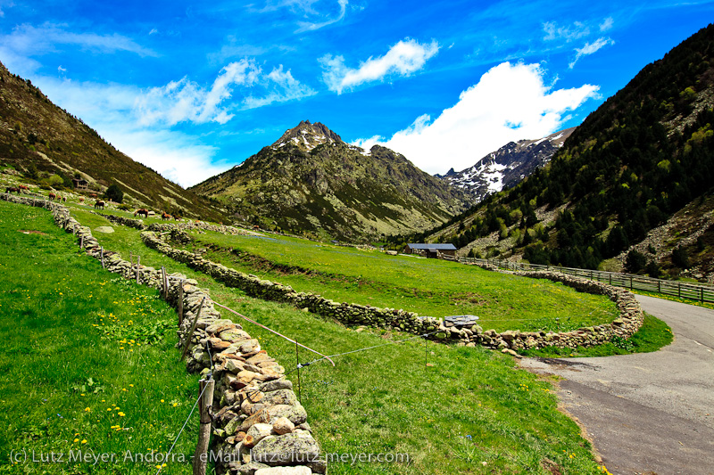 Andorra nature: Vall d'Incles, Canillo, Vall d'Orient, Andorra, Pyrenees