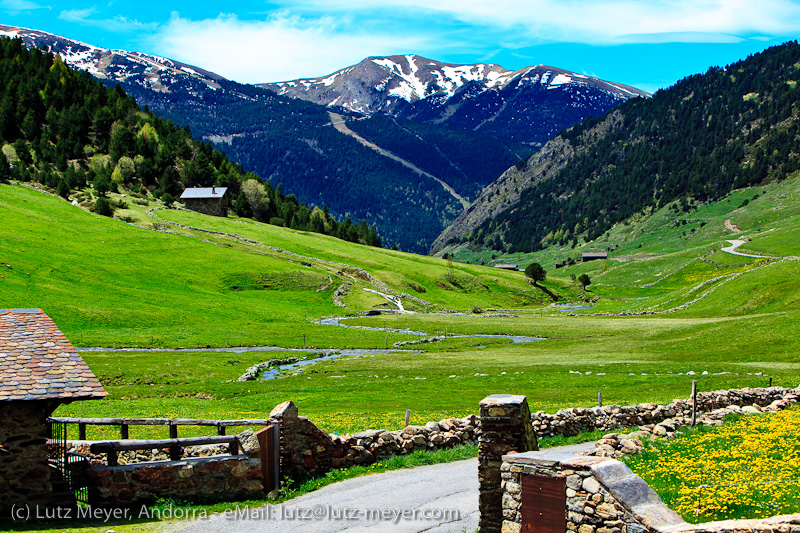 Andorra nature: Vall d'Incles, Canillo, Vall d'Orient, Andorra, Pyrenees