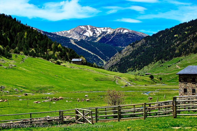 Andorra nature: Vall d'Incles, Canillo, Vall d'Orient, Andorra, Pyrenees