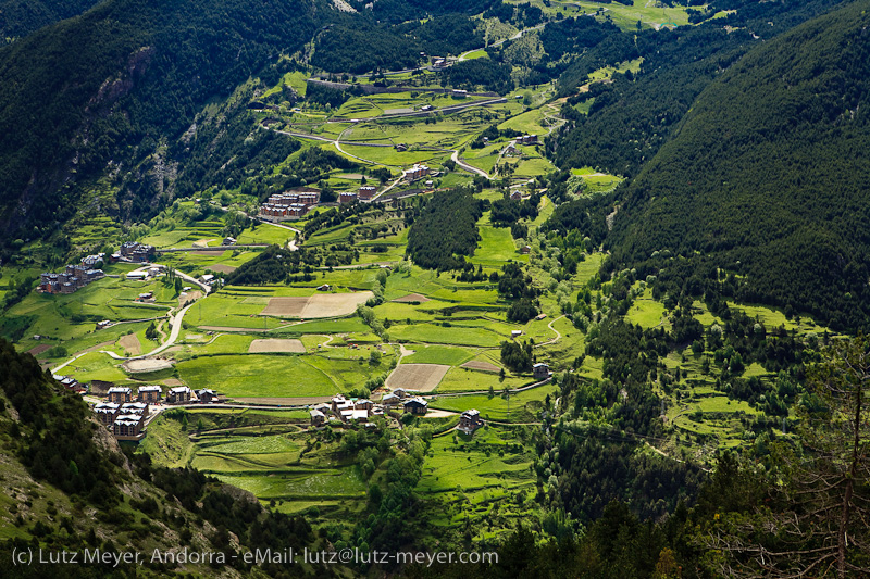 Andorra rural: Vall d'Orient, Andorra, Pyrenees