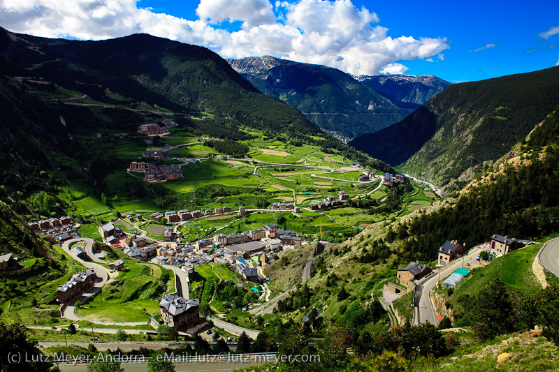Andorra city views: Canillo, Vall d'Orient, Andorra, Pyrenees