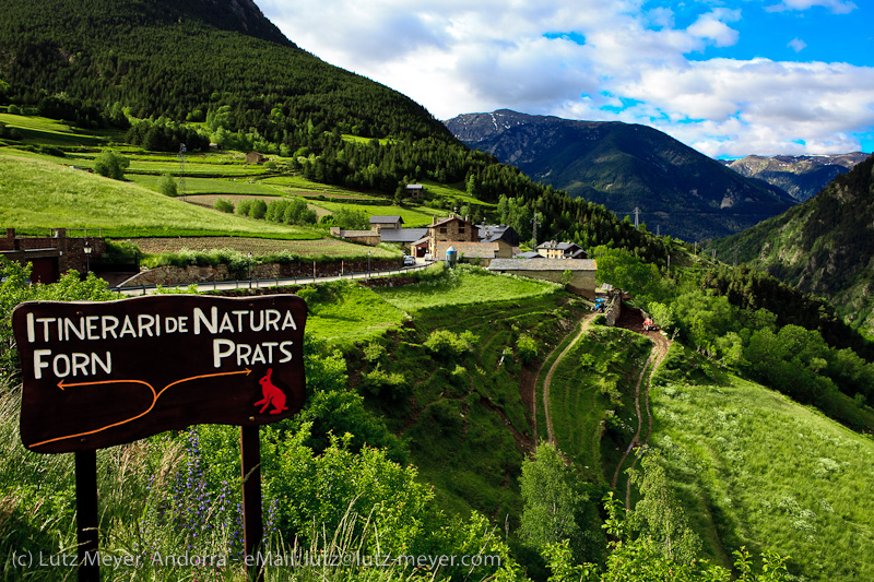 Andorra rural: Vall d'Orient, Andorra, Pyrenees