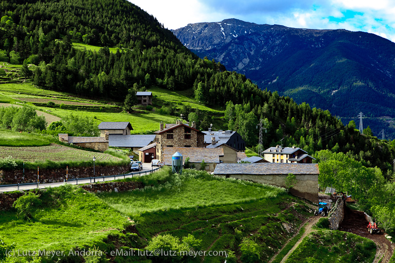 Andorra rural: Vall d'Orient, Andorra, Pyrenees