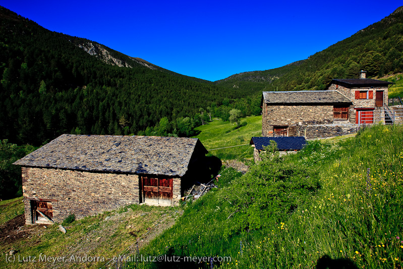 Andorra rural: Cortals de Sispony, La Massana, Vallnord, Andorra, Pyrenees