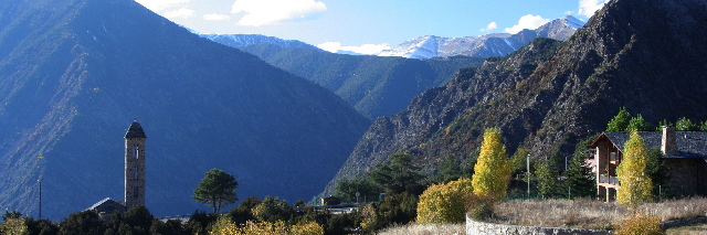 Herbst in Engolasters Andorra - Foto: Lutz Meyer