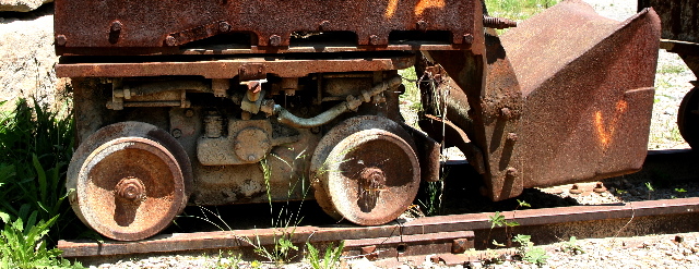 Tren ciment, train-museum of La Pobla de Lillet, Bergued, catalonia