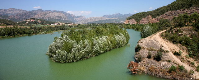 Pant de Rialb, Stausee des Riu Segre