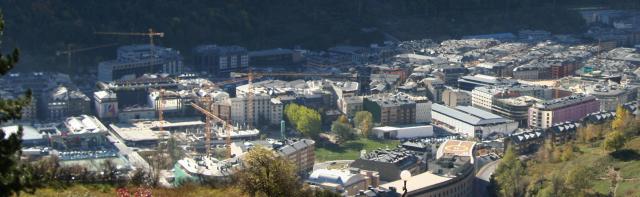 Escaldes und Andorra la Vella