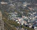 Andorra la Vella und Escaldes am Sonnenhang, Rec del Sola, Hintergrund Engordany, darber Els Vilars - img_0435_23.jpg